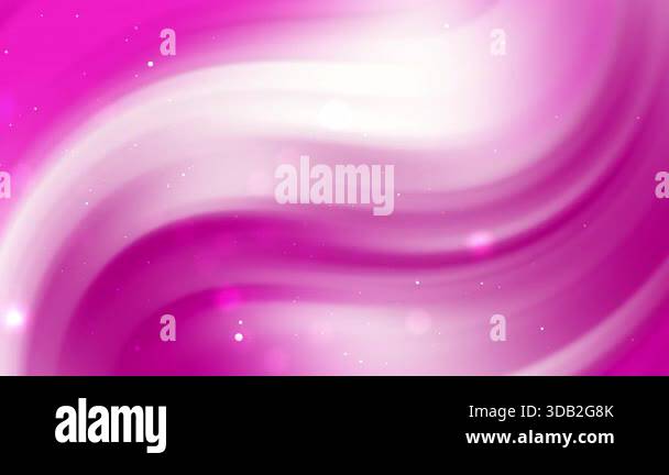 Radiant Pink Wave Gradient Featuring Layered Shiny Ribbons and Smooth ...