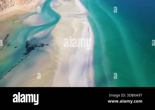 Sandy beach tidal channels Stock Videos & Footage - HD and 4K Video ...
