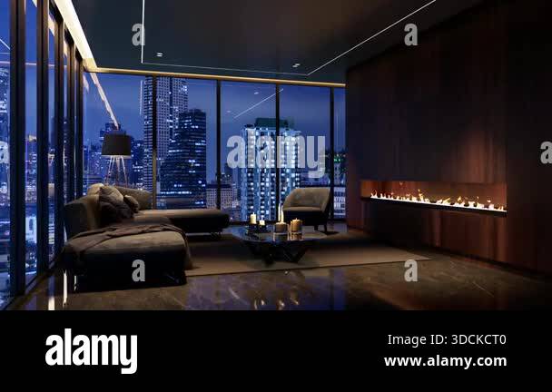 Picture of Luxury Penthouse with City Skyline View - Pinterest