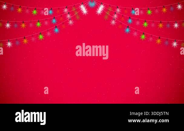 Blinking Lights with Star 4K Background Sparkling Motion Animation ...