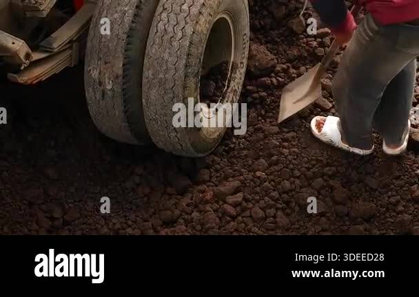 Tire Changing On Rocky Uneven Ground preview