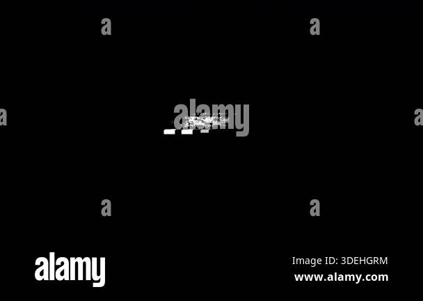 Glitch Loopable Preloader Animation With Minimalist Loading Indicator ...