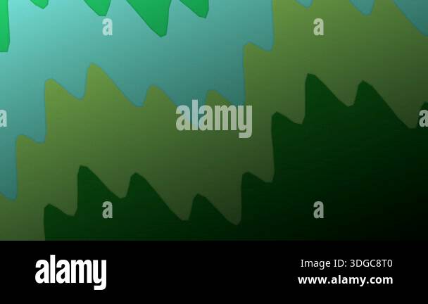 Abstract Green and Blue Wavy Gradient Background Pattern Stock Video ...