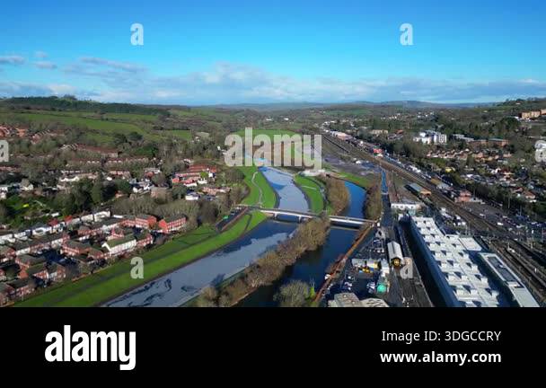 Exeter, South Devon, England: DRONE VIEWS: The Exeter Ship Canal ...