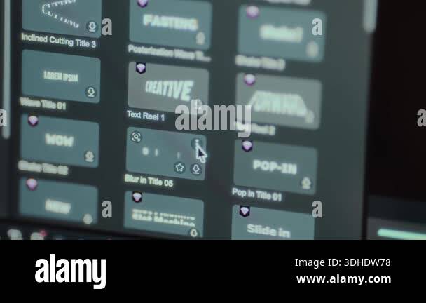 List of effects Stock Videos & Footage - HD and 4K Video Clips - Alamy