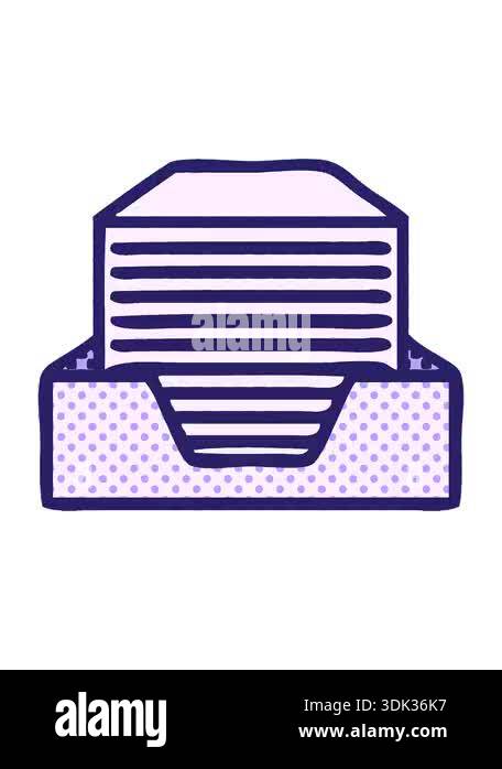 pixelize effect animation of comic book style cartoon of a stack of ...