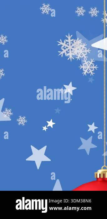 Digital animation of multiple stars on a black background. falling ...