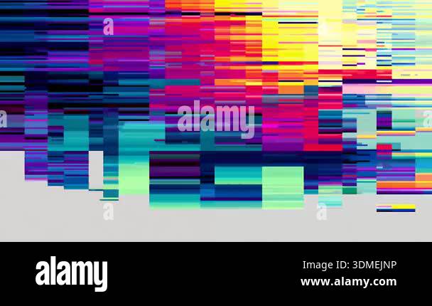 Blocky digital glitch texture pixelated Stock Videos & Footage - HD and ...