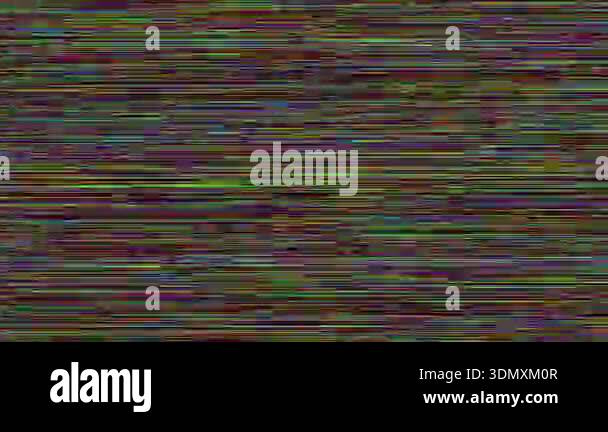 Broken TV screen style colorful noise background, with distorted pixels ...