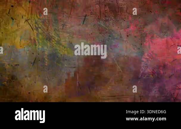 Curated visual reference: Fresh Look at Colorful Grunge Abstract Texture With Layered Paint Stains Rough