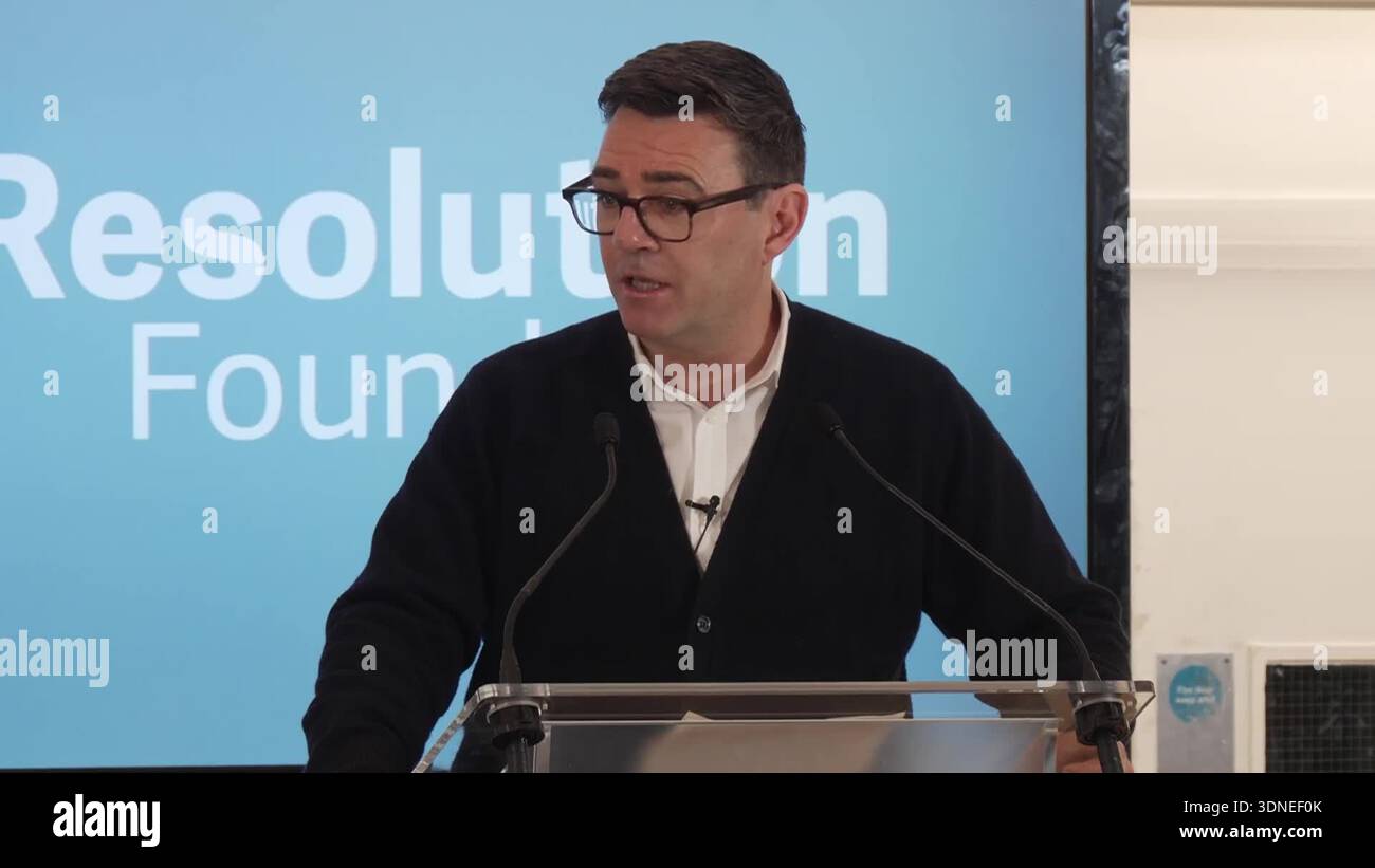 Andy Burnham Speaks At Resolution Foundation About Cost Of Living And andy-burnham-speaks-at-resolution-foundation-about-cost-of-living-and
