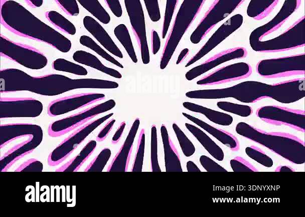 Rayus Contrast Form Abstract radial organic shapes background with high contrast black ...