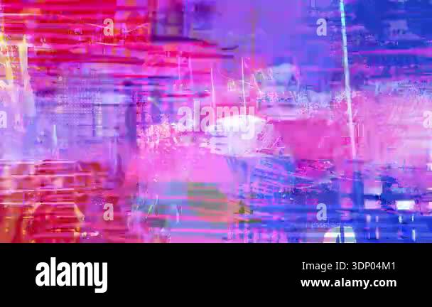 Abstract Texture Animation Vibrant abstract grunge background, layered hand drawn paint textures ...