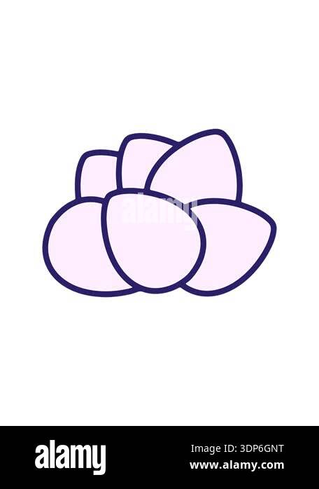 attention grabbing animation of eggs design Stock Video Footage - Alamy