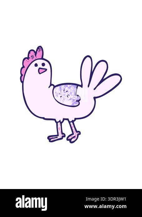 popping motion animation of grunge textured illustration cartoon ...
