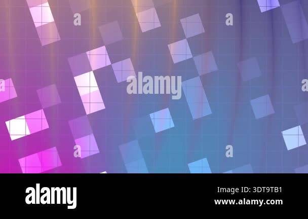 Abstracts Twirls Blink Square, Abstract geometric shapes move across a ...