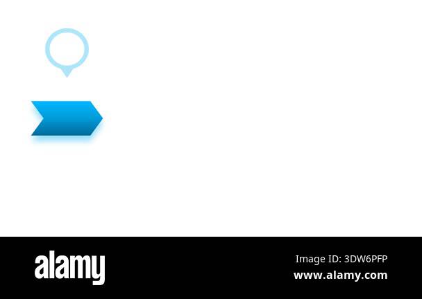 Animated Chevron Step Timeline Infographic Process Flow Presentation ...