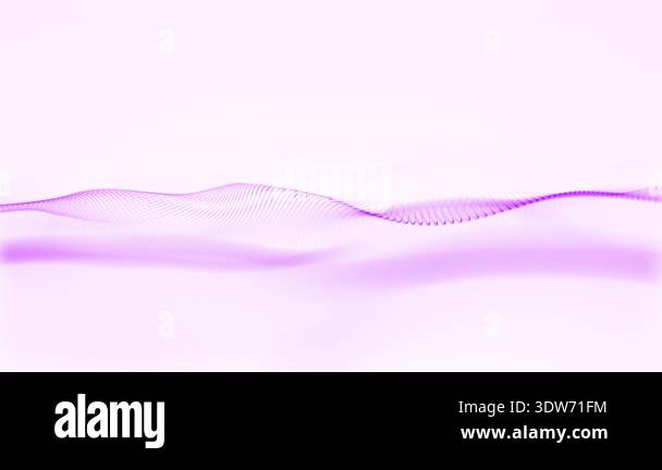 Soft minimal pink abstract flowing wave with smooth energy motion and ...