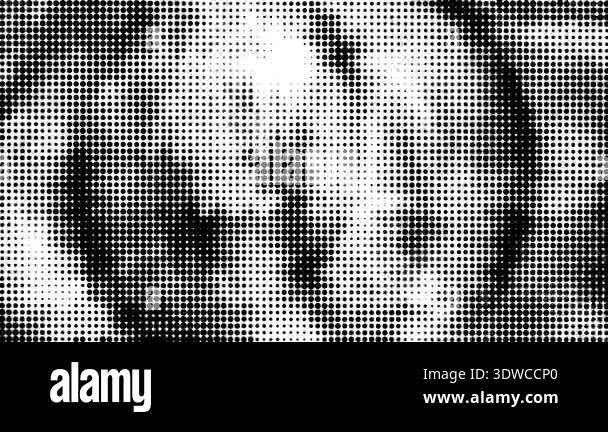 Abstract halftone dots pattern generating texture and gradient ...