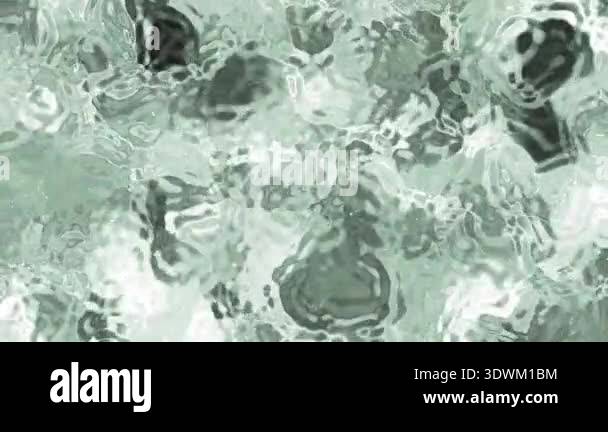 Abstracts Plastic Water B, Abstract Liquid Surface with Green Tones and ...