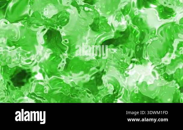 Abstracts Plastic Water A, Abstract Green Liquid Substance with Shiny ...