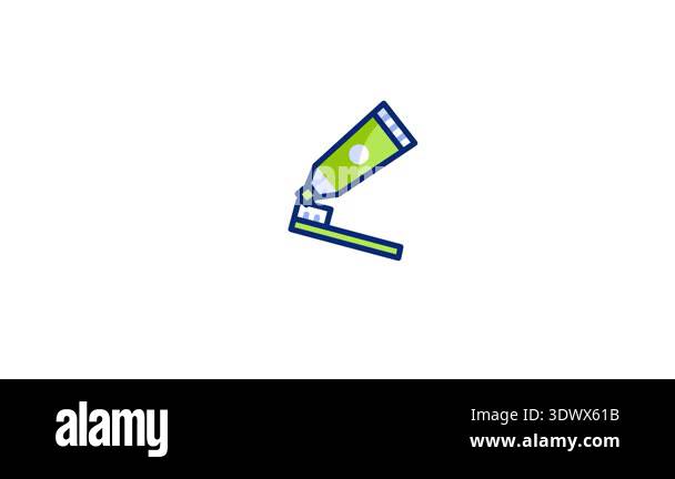 Toothbrushandtoothpaste Animated Icon Professional animated icon ...