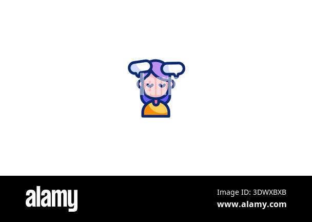 Overthinking Animated Icon Professional animated icon designed for ...
