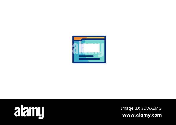 Registration Animated Icon Professional animated icon designed for ...