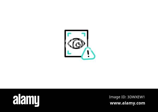Retinascan Animated Icon Professional animated icon designed for modern ...