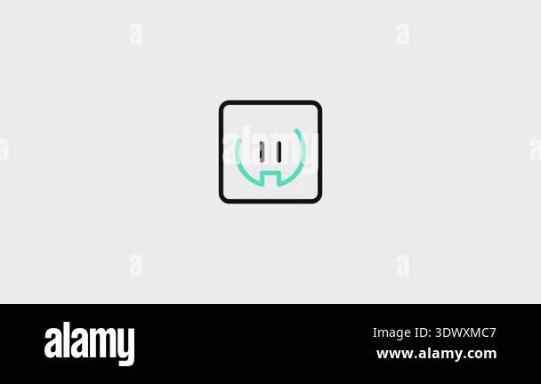 Socket Animated Icon Professional animated icon designed for modern ...