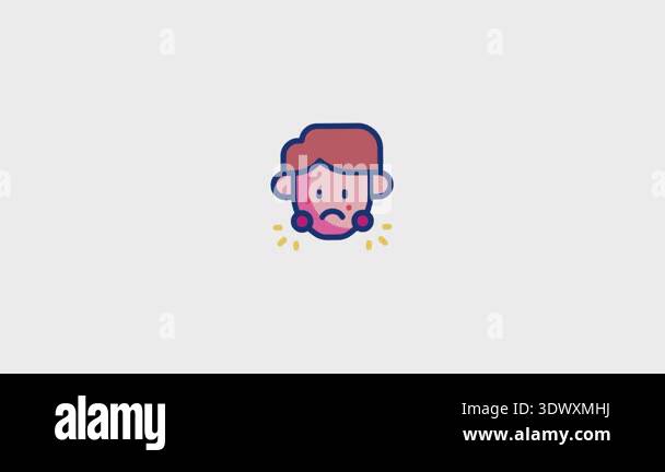 Smallpox Animated Icon Professional animated icon designed for modern ...