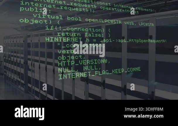 animation starting html code overlay scrolling over... Overlay expanding over server racks invoking InternetReadFile and ...