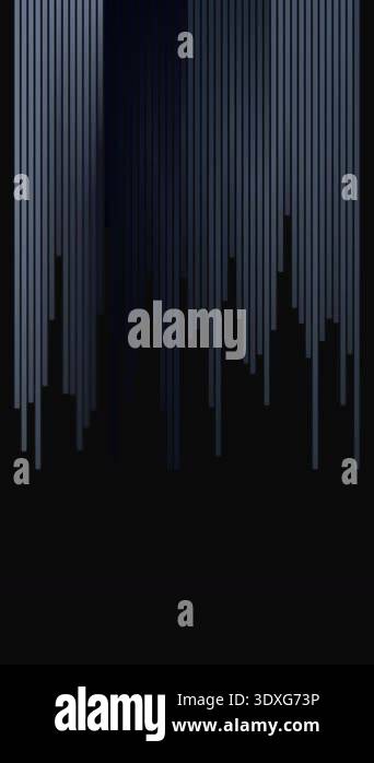 Animated sound wave visualization with dark blue hues Stock Video ...