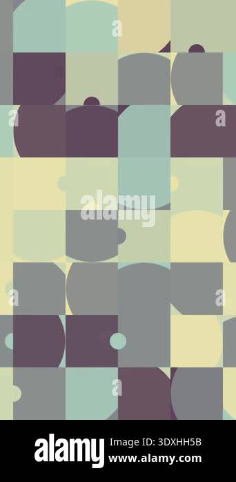 Animated Structural Lattice System with Seamless Circle Background ...