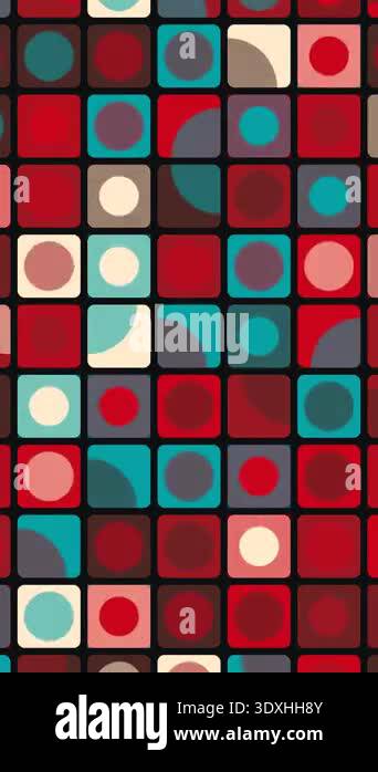 Animated Circular Pattern Seamless Corporate Motion Background Stock ...