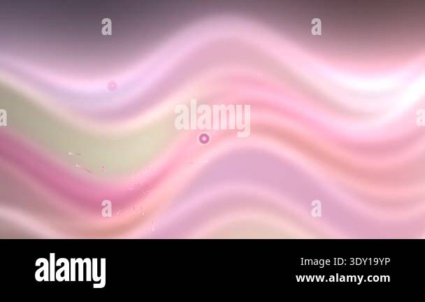 Abstract pink waves background animation. Soft gradient colors, smooth ...
