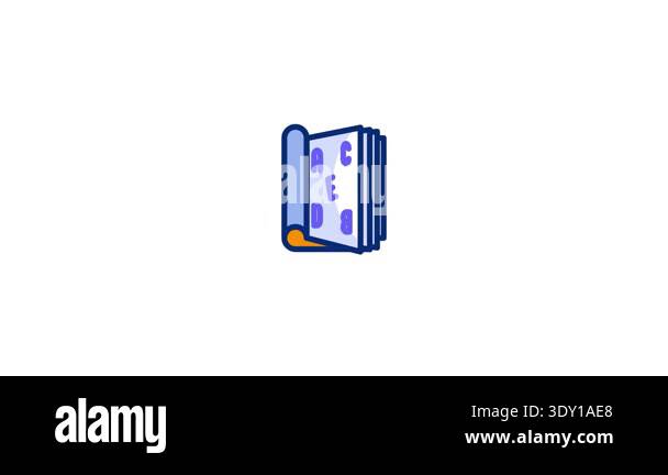 Book Animated Icon Professional animated icon designed for modern ...