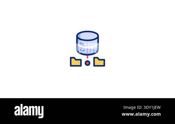 Database Animated Icon Professional animated icon designed for modern ...