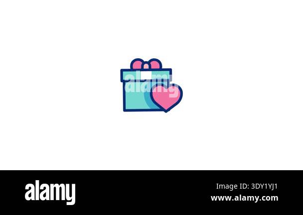 Valentinesday Animated Icon Professional animated icon designed for ...