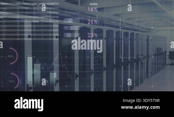 Ai Rack Visualization After static rack shot, HUD overlaying racks with widgets and animating ...