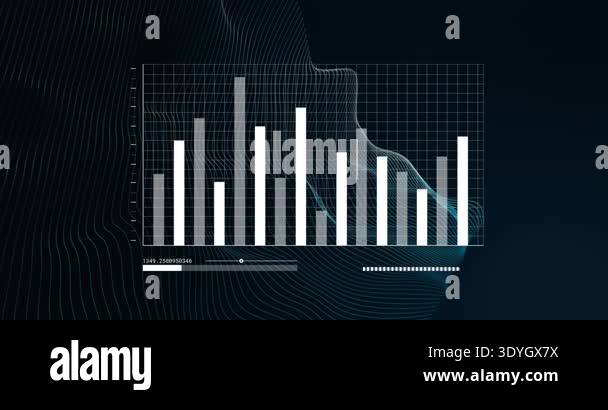 Bar chart animating through data after slider drag, bars changing ...