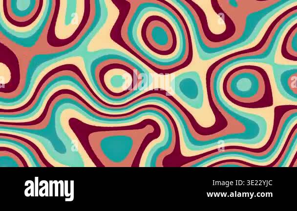 Vintage striped backgrounds, seamless looping animation, retro colors ...