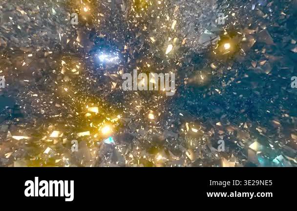 3D rendering of the ore vein Stock Video Footage - Alamy