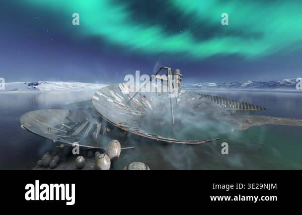 3D rendering of the parabolic antenna Stock Video Footage - Alamy