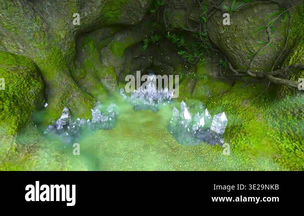3D rendering of the mining operation Stock Video Footage - Alamy
