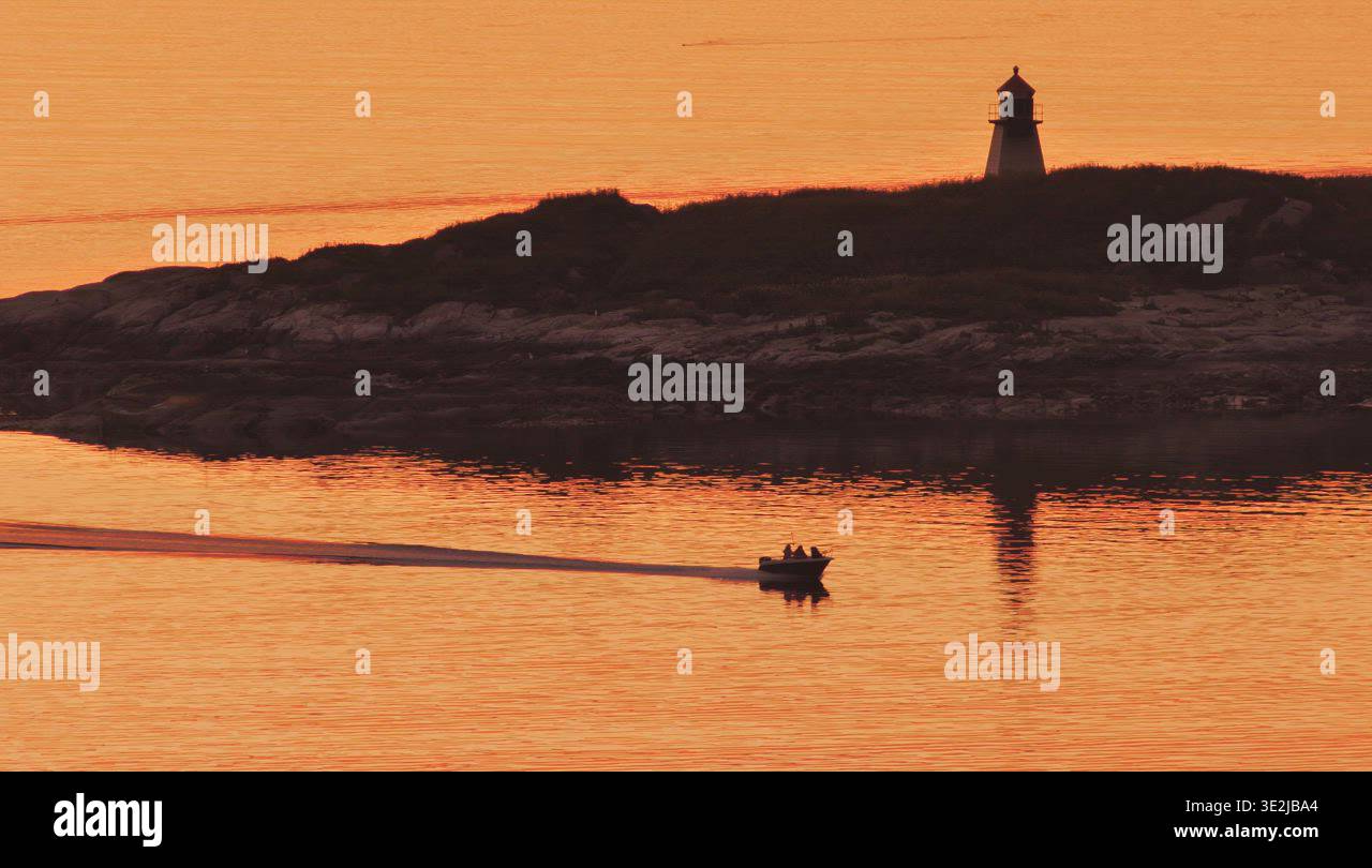 boat on a sea during sunset Stock Video Footage - Alamy