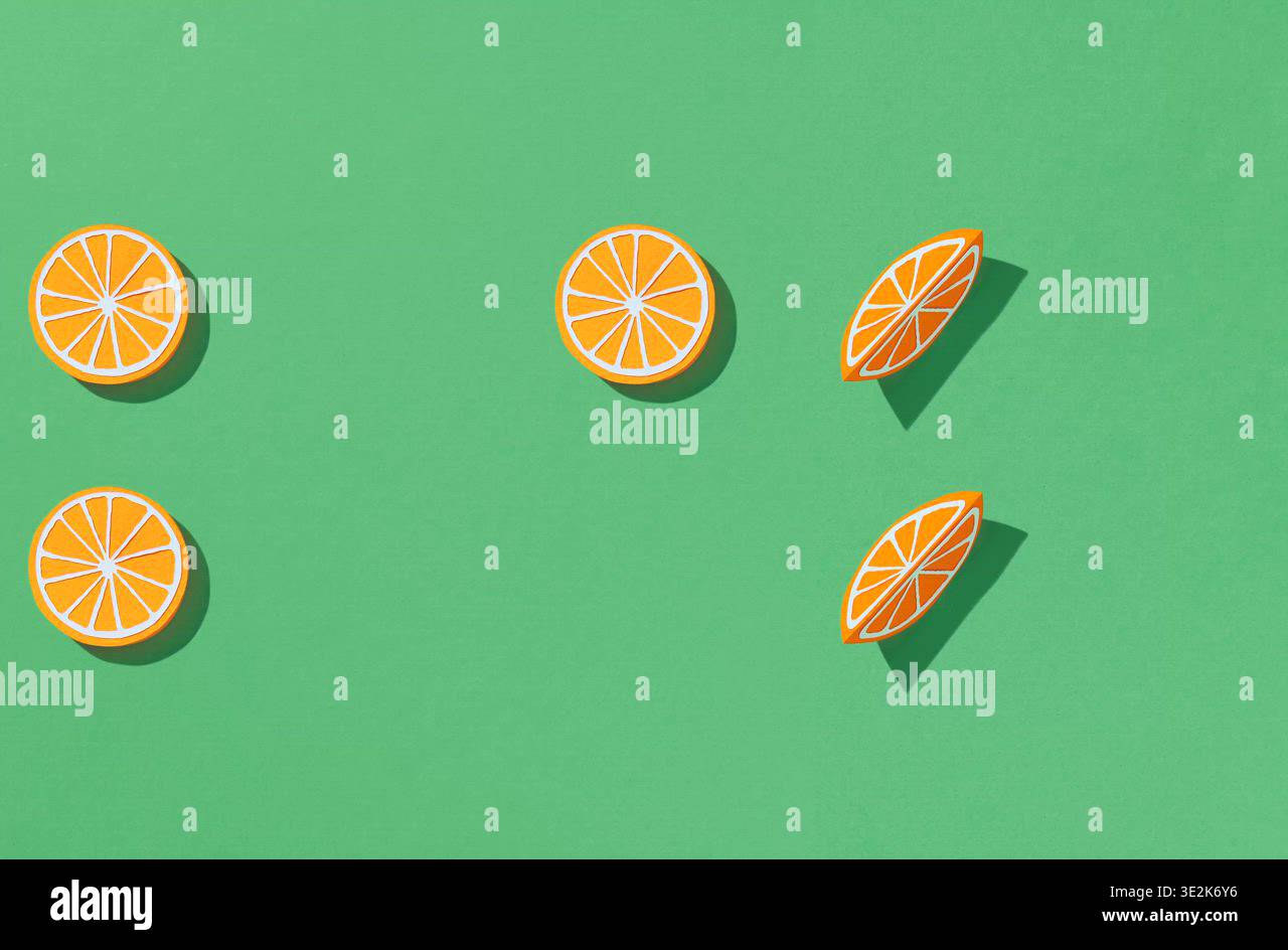 fruit citrus seamless pattern with orange Stock Video Footage - Alamy