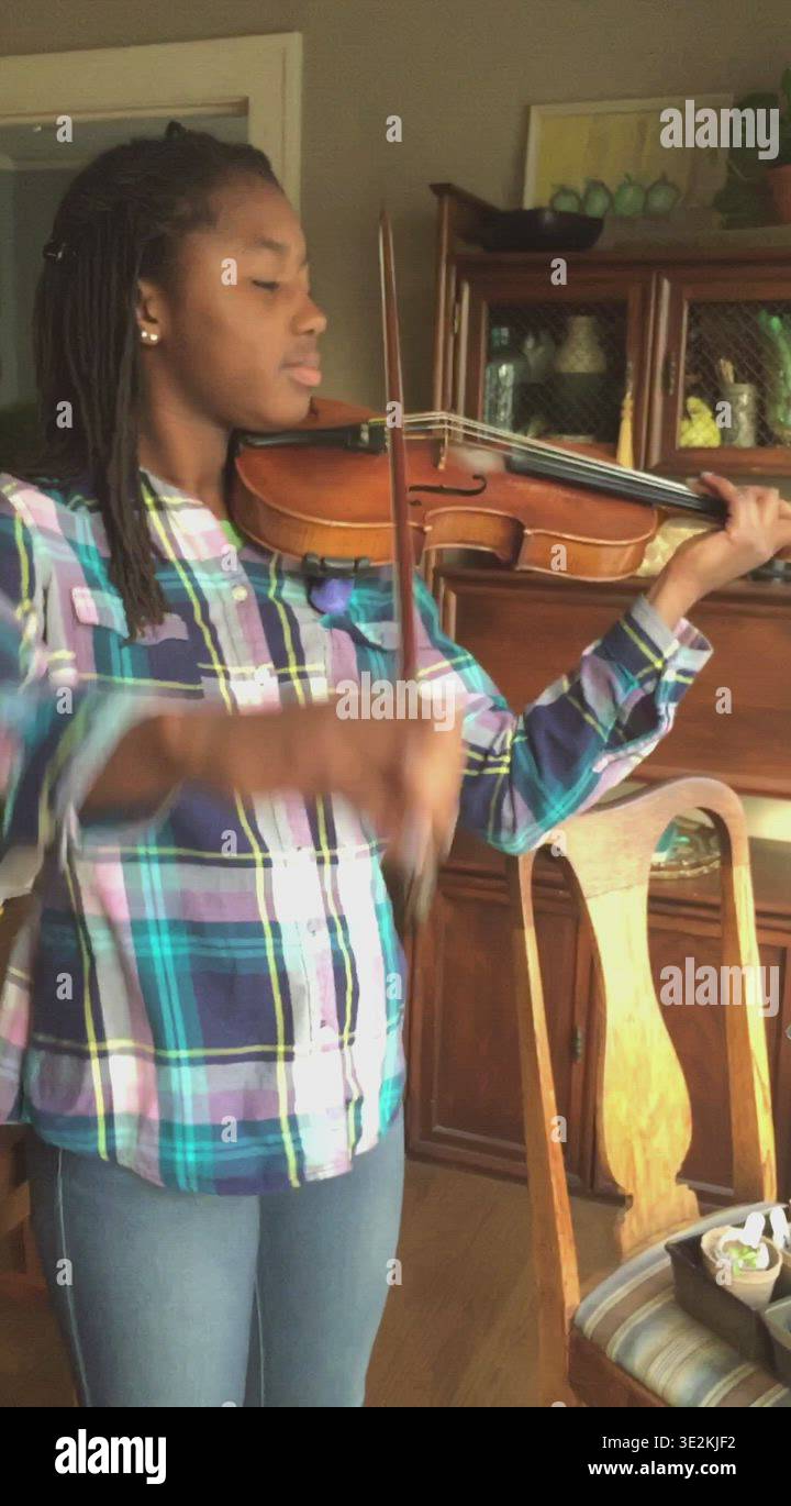 Black girl playing violin Stock Videos & Footage - HD and 4K Video ...