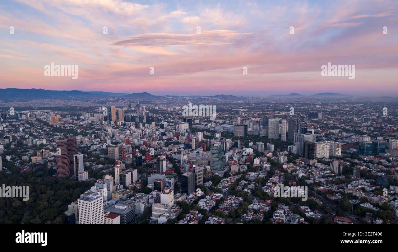 Mexico city skyscrapers aerial view Stock Videos & Footage - HD and 4K ...