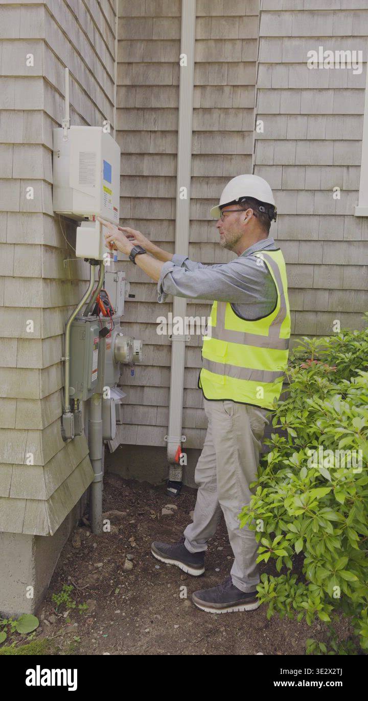 Solar Panel worker electric control panel Stock Video Footage - Alamy